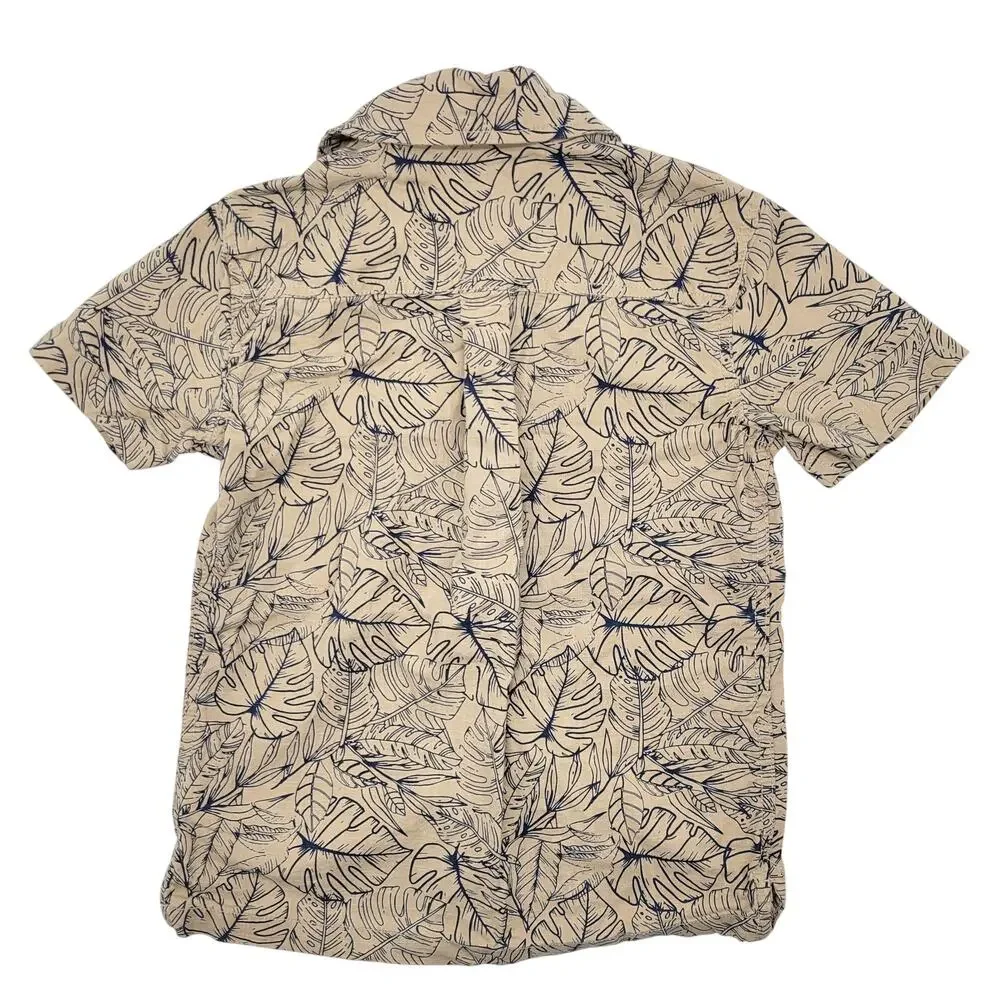 Tommy Bahama Kids 2-Piece Cabana Shirt Shorts Set Size 7-8, M Cotton Tropical